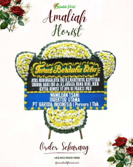 Papan Bunga Duka Nyalian